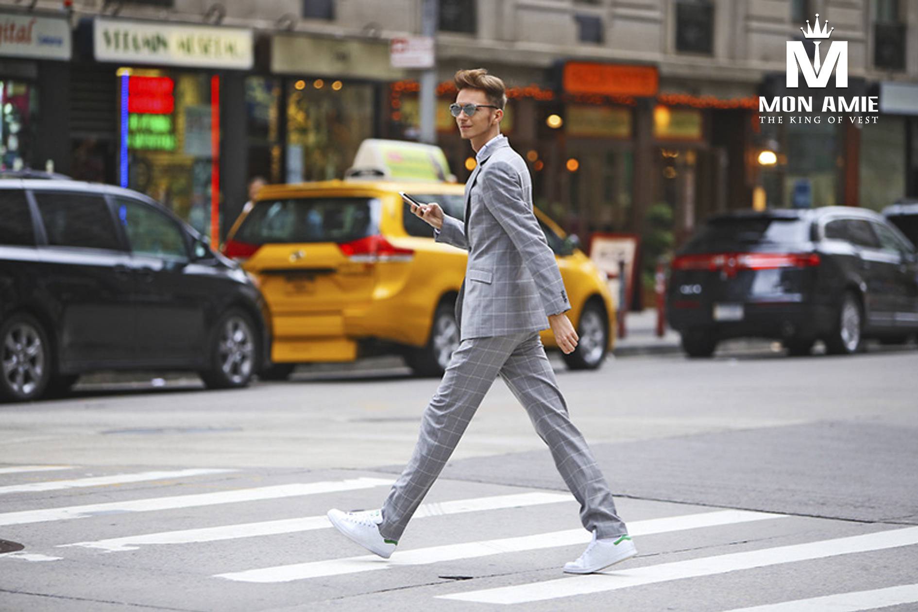 SUIT NAM MÀU XÁM VÀ NHỮNG CÁCH PHỐI